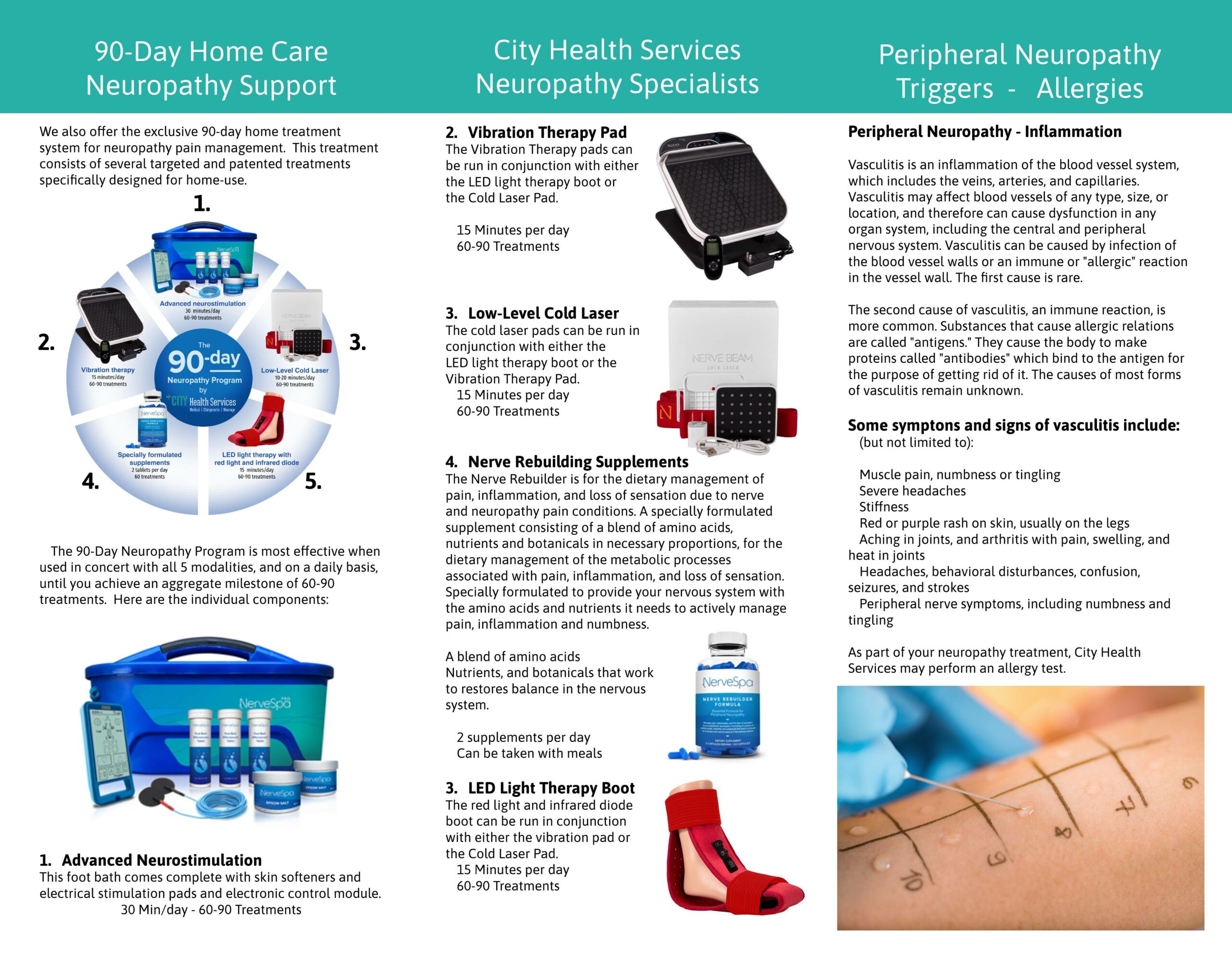 At Home Neuropathy Treatment - City Health Services